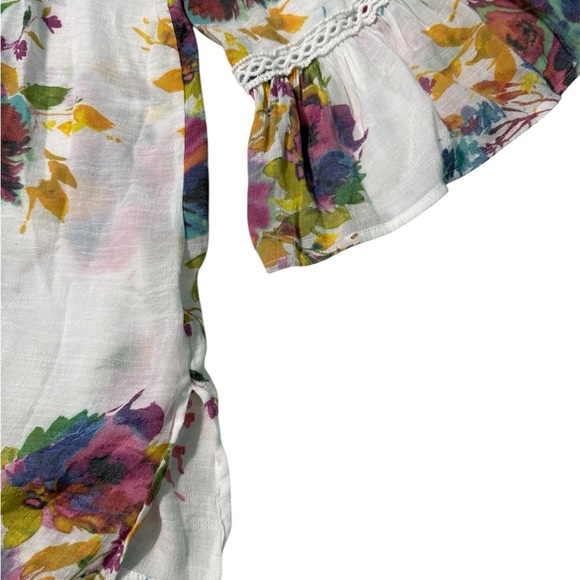 Spence blouse with a floral pattern Size 1X - Picture 4 of 5